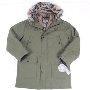 New Olive Michael Kors Parka with Fur